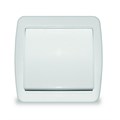 Выключатель 1-кл. ОП Клио 10А IP44 бел. UNIVersal К2221 75215 - фото 16739285