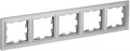 Рамка 5-м BRITE РУ-5-БрА алюм. IEK BR-M52-K47 1701806 - фото 16739421