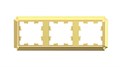 Рамка 3-пост. AtlasDesign Antique универс. зол. SE ATN101603 1775629 - фото 16739454