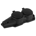 Колодка ЭРА KX-2e-B-IP44 каучуковая с заземлением 2 розетки 16A IP44 черн. Эра Б0068451 1952922 - фото 16739657