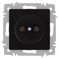 Розетка Accent 6-201-05 2P 16А-250В IP20 СУ антрацит Intro Б0063665 1931454 - фото 16739787