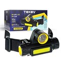Фонарь налобный аккумуляторный 1200мА.ч 82х55х38мм TOKOV ELECTRIC TKE-NF-A-02 1896937 - фото 16739847