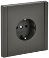 Розетка СП FORTE&PIANO FP316 16А с заземл. без защ. шторок винт. крепл. сер. IEK FP-R11-16-K03 1853255 - фото 16739898