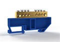 Шина нулевая на DIN-изоляторе 8х12мм 8 отвер. латунь TOKOV ELECTRIC TKE-BCB-812-8-DIN/N 1855436 - фото 16739983