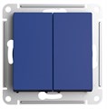 Переключатель перекрестный 2-кл. AtlasDesign 2хсх.7 10АХ механизм аквамарин SE ATN001173 1775670 - фото 16740141