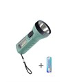 Фонарь ручной 0.5Вт LED+4SMD(1Вт) 1xAA (R6) корпус ABS-пластик ремешок ручной КОСМОС KOC123B 1774783 - фото 16740314