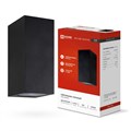 Светильник уличный настенный двусторонний НБУ CUBE-2хGU10-BL IP65 алюминиевый под лампу 2хGU10 черн. IN HOME 4690612044743 1757250 - фото 16740356