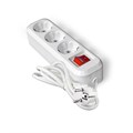 Удлинитель 3х3м с заземл. IP20 S-303А ПВС 3х1.5 с выкл. Universal 1726 1723187 - фото 16740464