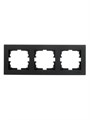 Рамка 3-местн. горизонт. VESNA черн. бархат LEZARD 742-4200-148 1634022 - фото 16740589 Рамка 3-местн. горизонт. VESNA черн. бархат LEZARD 742-4200-148 1634022 - фото 16740589