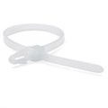 Хомут кабельный 3.6х150 полиамид бел. с осн. (уп.100шт) DKC 252155SR-M 1628039 - фото 16740698