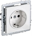 Розетка BRITE РС14-1-0-БрБ 16А с заземл. защ. шторки механизм бел. IEK BR-R14-16-K01 1617416 - фото 16740733