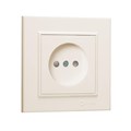Розетка б/з СП Karea 16А IP20 крем. Makel 56010022 1600130 - фото 16740908