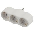 Разветвитель 3-м с заземл. 16А IP20 SPx-3e-W бел. Эра Б0053479 1598948 - фото 16740911