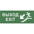 Этикетка самоклеящаяся 200х60мм "Выход/лестница вниз/фигура" DPA/DBA INFO-DBA-013 ЭРА Б0048465 1498873 - фото 16741027 Этикетка самоклеящаяся 200х60мм "Выход/лестница вниз/фигура" DPA/DBA INFO-DBA-013 ЭРА Б0048465 1498873 - фото 16741027
