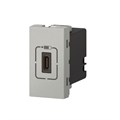 Розетка 1мод. USB-C Mosaic для зарядки алюм. Leg 079389 1362775 - фото 16741265