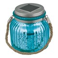 Светильник садовый USL-M-210/GN120 BLUE JAR IP44 солнечная батарея Uniel UL-00003208 502205 - фото 16741489