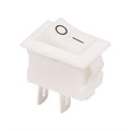 Выключатель клавишный 250В 3А (2с) ON-OFF бел. Micro (RWB-101) Rexant 36-2012 499592 - фото 16741536