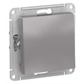 Выключатель 1-кл. СП AtlasDesign 10А IP20 (сх. 1) 10AX с самовозвратом механизм алюм. SE ATN000315 1240228 - фото 16741721