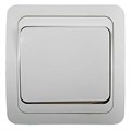 Выключатель 1-кл. СП Classico 2021 10А IP20 бел. ASD / IN HOME 4680005959846 464623 - фото 16741937