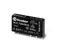 Реле ультратонкое 1CO 6А кат. 24В DC RTII FINDER 345170240010 426603 - фото 16742066