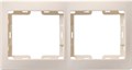 Рамка 2-м КВАРТА РГ-4-ККм горизонт. крем. IEK EMK20-K33-DM 245498 - фото 16742688