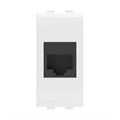Розетка компьютерная 1-м СП 1мод. Brava RJ45 кат.5E бел. DKC 76654B 131481 - фото 16742964