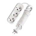 Удлинитель 3х3м без заземл. 10А IP20 Е-203 ПВС 2х0.75 АБС-пластик UNIVersal 9631964 55362 - фото 16743211