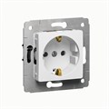 Розетка 1-м СП Cariva 16А IP20 2P+E защ. шторки немецк. стандарт винтов. клеммы механизм бел. (DIY-упак.) Leg 695947 88538 - фото 16743285