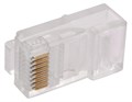 Разъем RJ45 (8P8C) кат.5E UTP GENERICA CS3-1C5EU-G 1299913 - фото 16743437