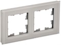 Рамка 2-м BRITE РУ-2-2-БрД стекло дым. IEK BR-M22-G-K30 1679819 - фото 16743499