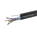 Кабель витая пара F/UTP кат.5E 4х2х24AWG solid Cu PE Out. T-FG8 Median трос 305м (м) SUPRLAN 01-1035-1 13407520 - фото 16743528