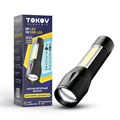 Фонарь аккумуляторный ручной ABS маленький корпус черн. TOKOV ELECTRIC TKE-RF-A-05 1896919 - фото 16743896
