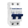 Выключатель автоматический модульный 2П 2А 6кА х-ка C TOKOV Electric TKE-PZ60-MCBI-2-2-C 1848374 - фото 16743970