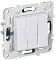 Выключатель 3-кл. SKANDY 10А SK-V11W арктич. бел. IEK SK-V30-0-10-K01 1835576 - фото 16744099