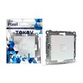 Розетка компьютерная 1-м СП Pixel RJ45 кат.5E механизм перламутр. TOKOV ELECTRIC TKE-PX-RC1-C04 1792310 - фото 16744231