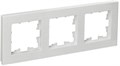 Рамка 3-м BRITE РУ-3-Бр бел. рифленый IEK BR-M32-51-K01 1766146 - фото 16744344
