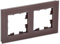 Рамка 2-м BRITE РУ-2-2-БрТБ стекло темн. бронза IEK BR-M22-G-K45 1679820 - фото 16744575