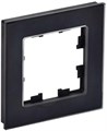 Рамка 1-м BRITE РУ-1-2-БрЧ стекло черн. IEK BR-M12-G-K02 1679810 - фото 16744577