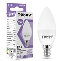 Лампа светодиодная 9Вт С37 4000К Е14 176-264В (TKL) TOKOV ELECTRIC TKL-C37-E14-9-4K 1660453 - фото 16744658