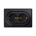 Розетка 2-м СП Florence 16А IP20 с заземл. винт. клеммы черн. 1E10401303 OneKeyElectro 2172813 1656716 - фото 16744680