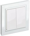 Выключатель 2-кл. СП BRITE ВСР10-2-0-БрБ 10А в сборе бел. IEK BR-V20-0-10-K01-F 1617265 - фото 16744752