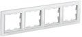 Рамка 4-м BRITE РУ-4-БрБ бел. IEK BR-M42-K01 1617343 - фото 16744758