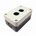 Корпус для кнопок NP2 2 места NP2-B02 CHINT 574885 1612206 - фото 16744801