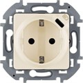 Розетка 1-м СП Inspiria 16А IP20 250В 2P+E немецк. стандарт с заряд. устройством USB тип C 1.5А 5В механизм сл. кость Leg 673771 1445266 - фото 16745165