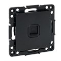 Розетка компьютерная 1-м Стокгольм RJ45 механизм черн. PROxima EKF EZK01-035-10 1396239 - фото 16745246