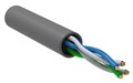 Кабель витая пара U/UTP кат.5E 2х2х24AWG solid CCA PVC сер. (м) GENERICA BC1-C5E02-111-305-G 1295429 - фото 16745391