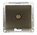 Розетка телевизионная TV Glossa коннектор механизм антрацит SE GSL000793 466245 - фото 16745947