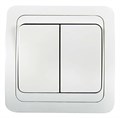 Выключатель 2-кл. СП Classico 2023 10А IP20 бел. ASD / IN HOME 4680005959860 464625 - фото 16745958