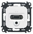 Розетка аудио/видео HD15 Valena Allure + Jack 3.5мм с лицев. панелью механизм бел. Leg 754705 1181828 - фото 16746147
