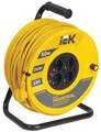 Удлинитель на катушке 4х50м с заземл. 16А IP20 Industrial УК50 3х1.5 термозащита IEK WKP15-16-04-50 277738 - фото 16746406